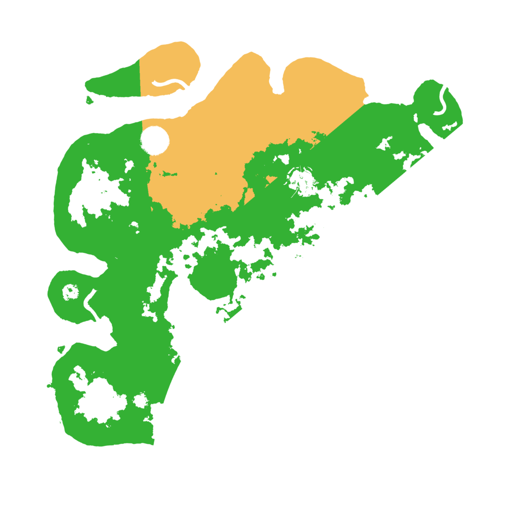 Biome Rust Map: Procedural Map, Size: 3250, Seed: 98986553