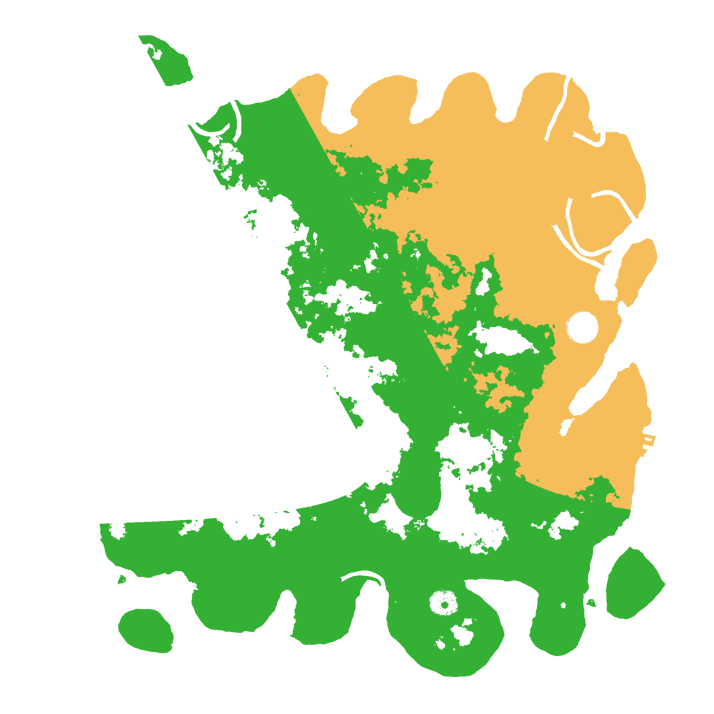 Biome Rust Map: Procedural Map, Size: 4000, Seed: 6754221