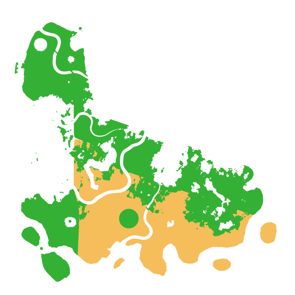 Biome Rust Map: Procedural Map, Size: 4000, Seed: 31356494