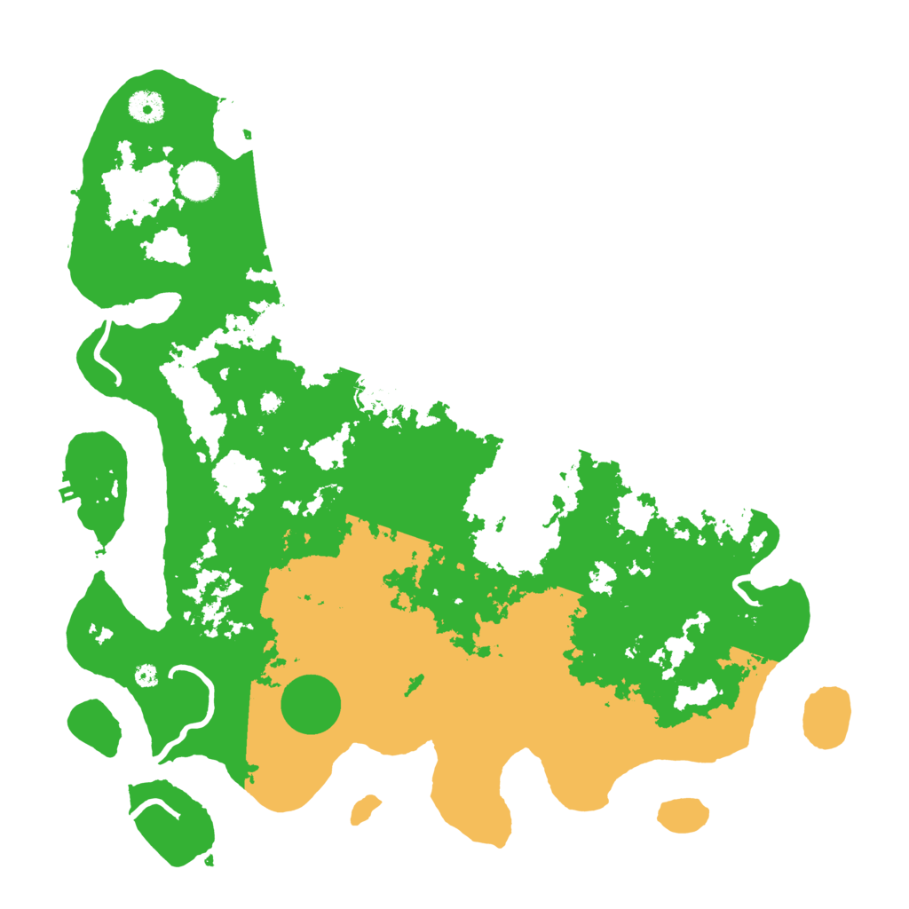 Biome Rust Map: Procedural Map, Size: 4000, Seed: 31356494