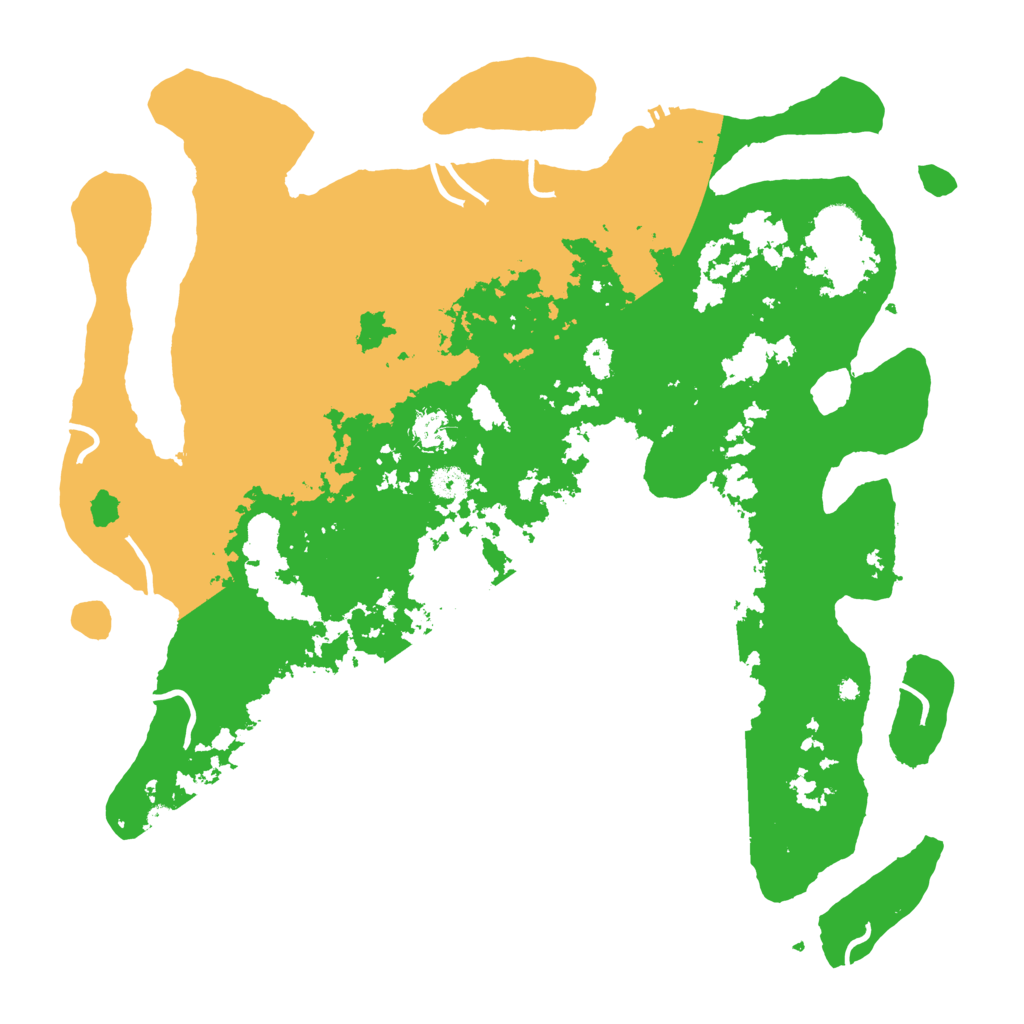 Biome Rust Map: Procedural Map, Size: 4500, Seed: 1933314087
