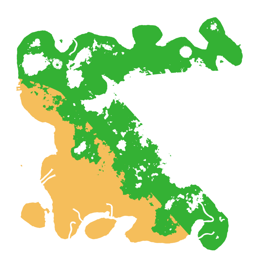 Biome Rust Map: Procedural Map, Size: 4000, Seed: 491402134