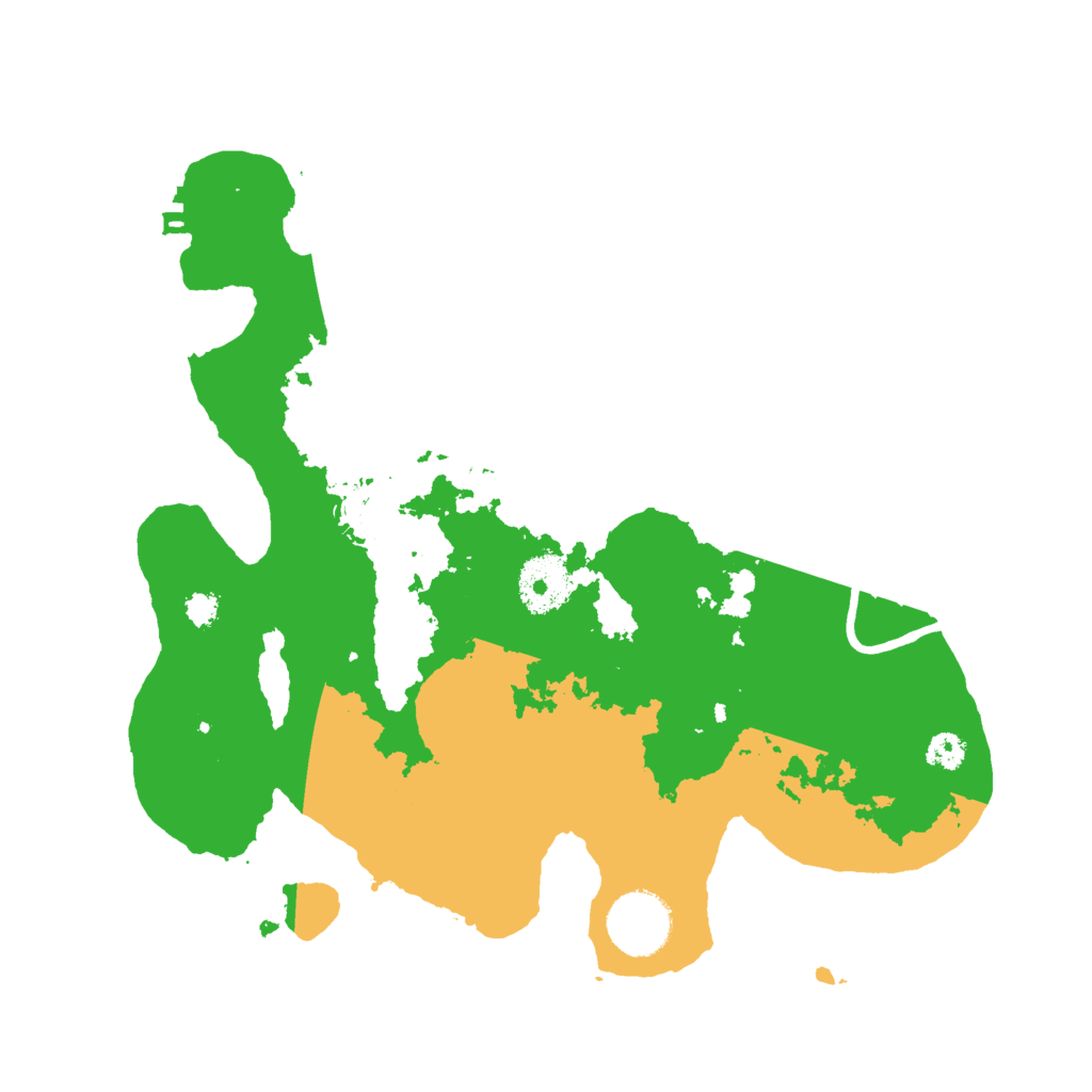 Biome Rust Map: Procedural Map, Size: 3000, Seed: 1578958106