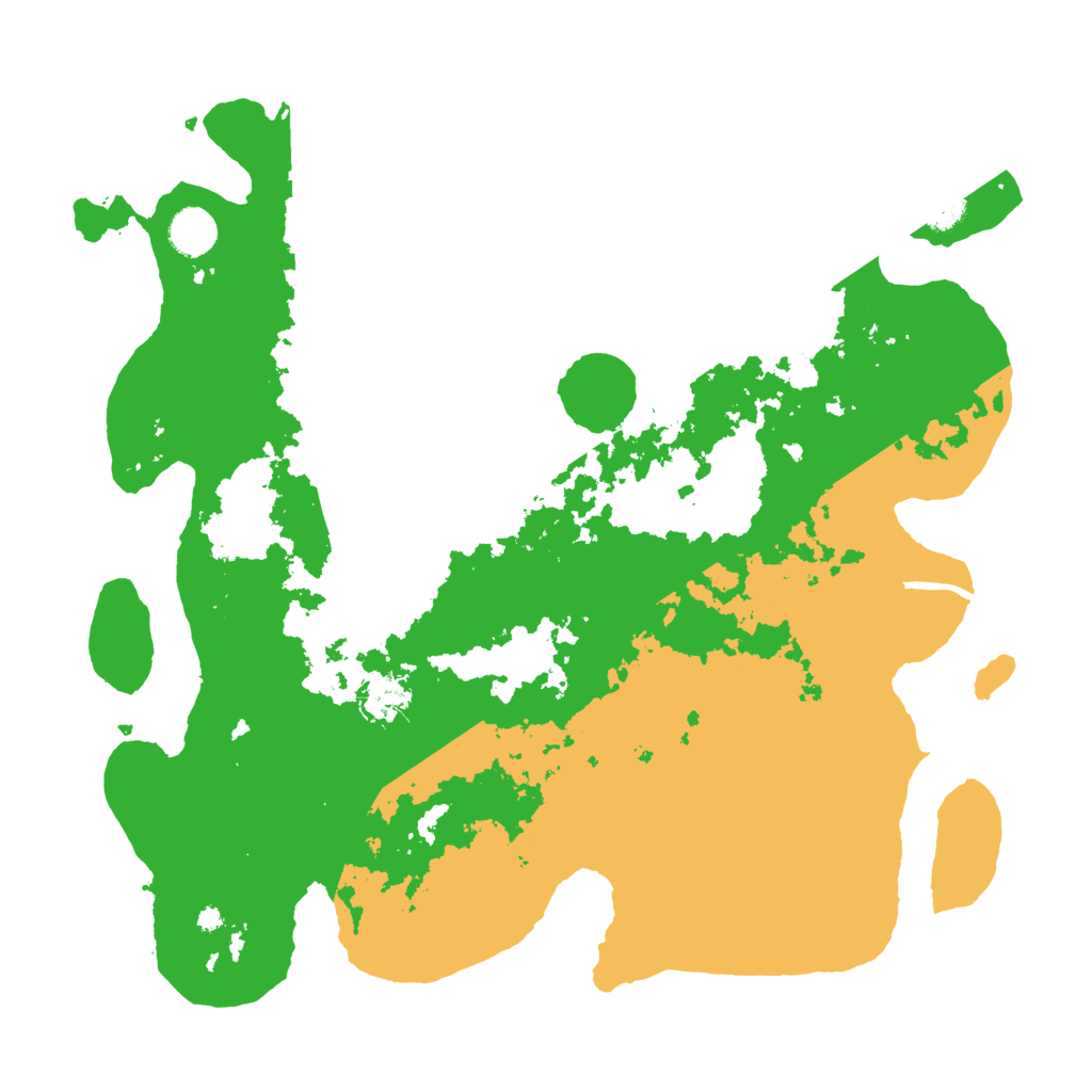 Biome Rust Map: Procedural Map, Size: 4000, Seed: 23664555