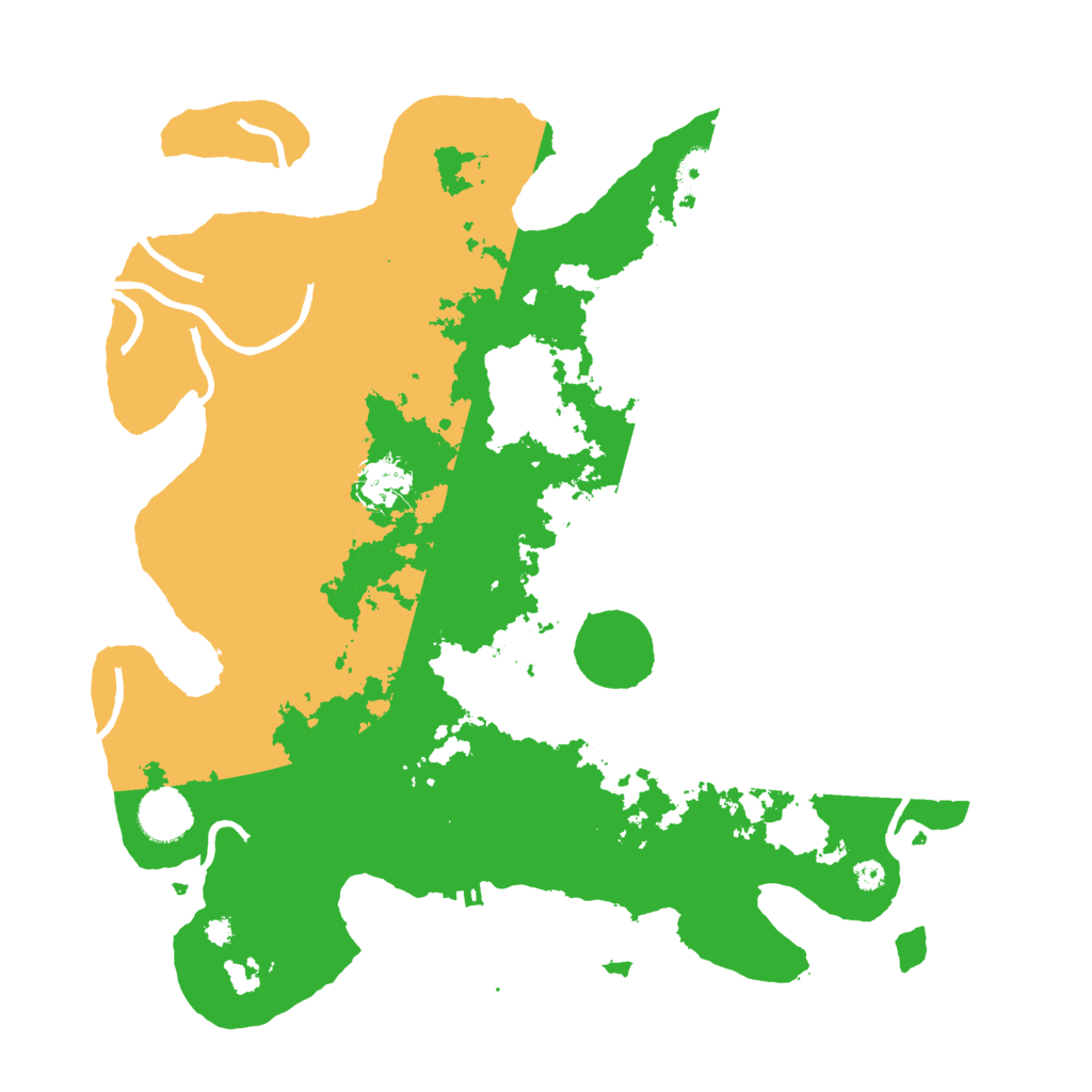 Biome Rust Map: Procedural Map, Size: 3700, Seed: 778441