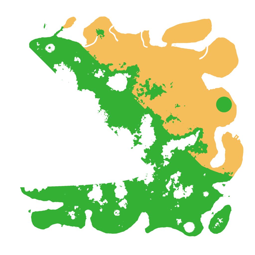 Biome Rust Map: Procedural Map, Size: 4300, Seed: 55744