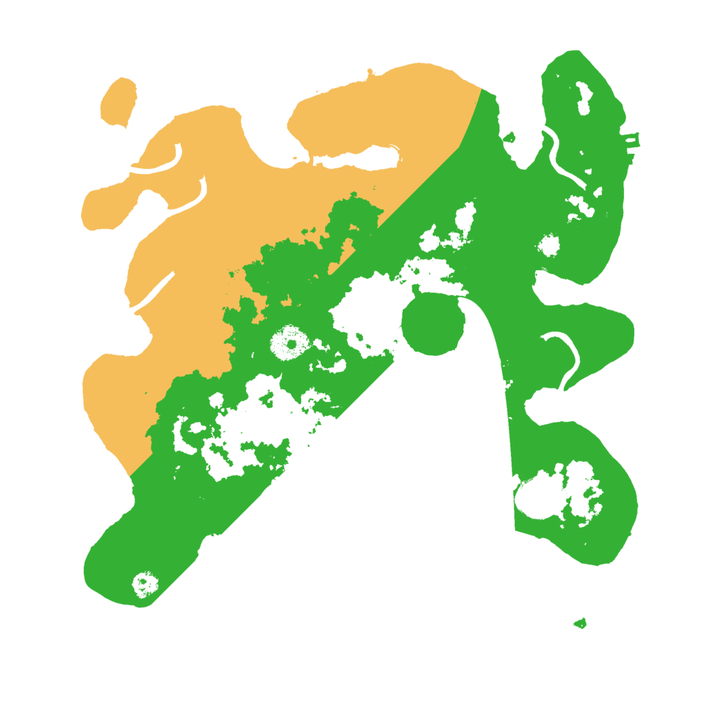 Biome Rust Map: Procedural Map, Size: 3000, Seed: 1373160293