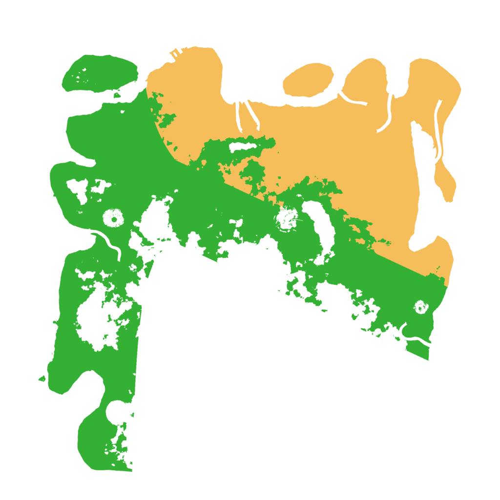 Biome Rust Map: Procedural Map, Size: 3800, Seed: 682706083