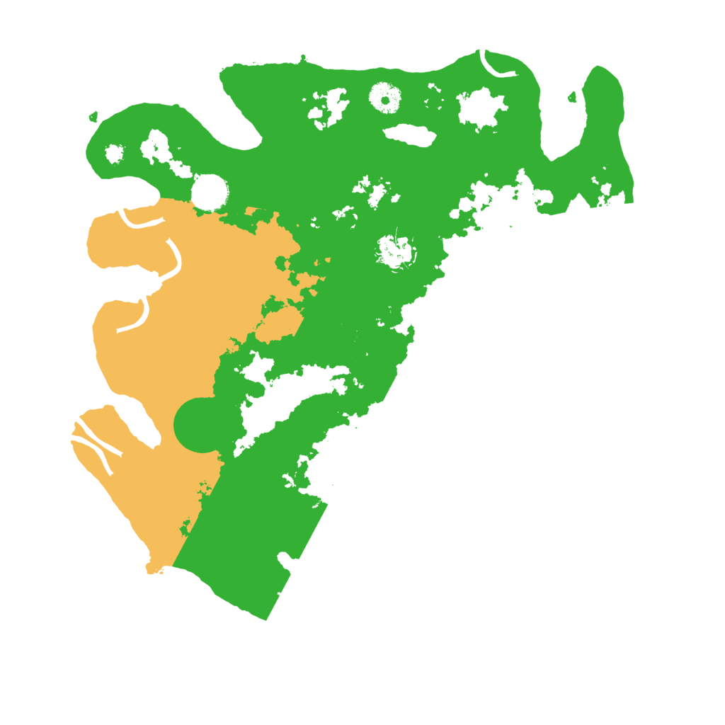 Biome Rust Map: Procedural Map, Size: 3500, Seed: 20221124