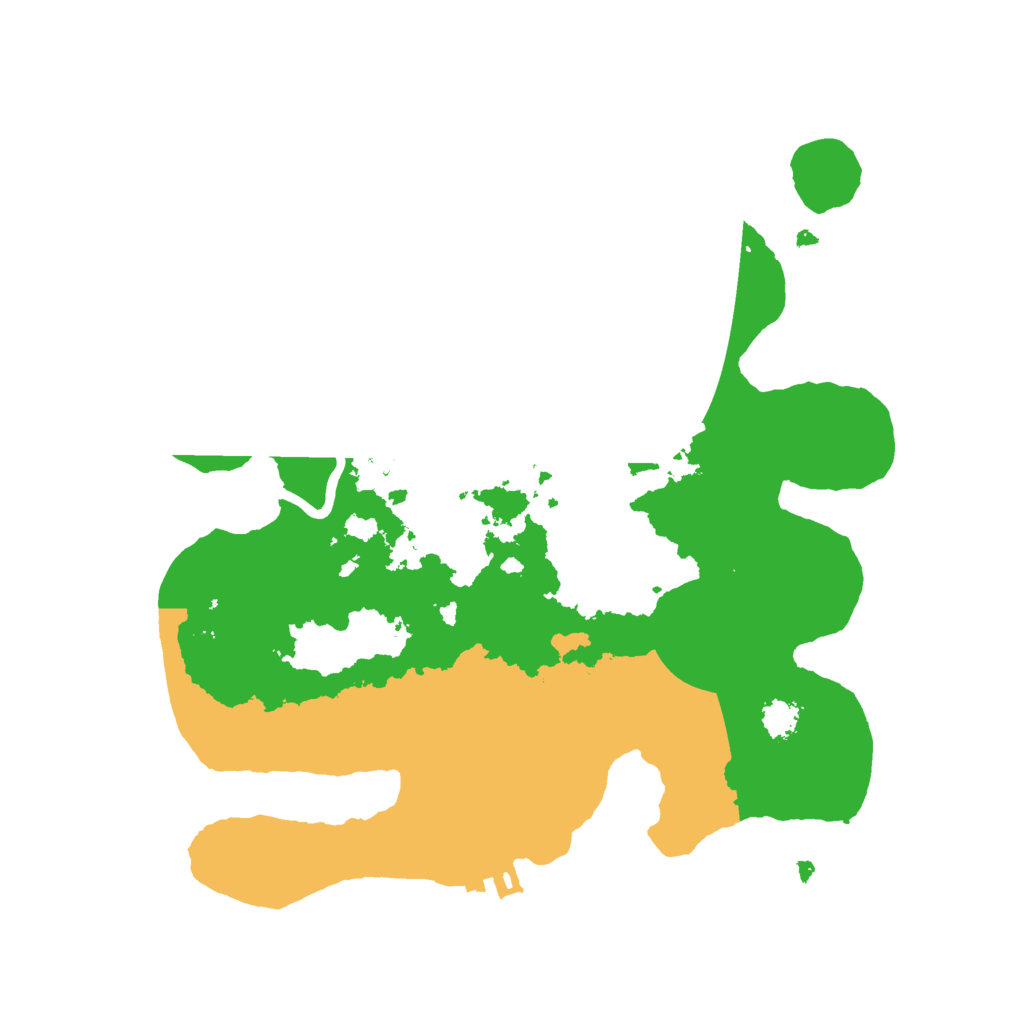 Biome Rust Map: Procedural Map, Size: 2500, Seed: 180