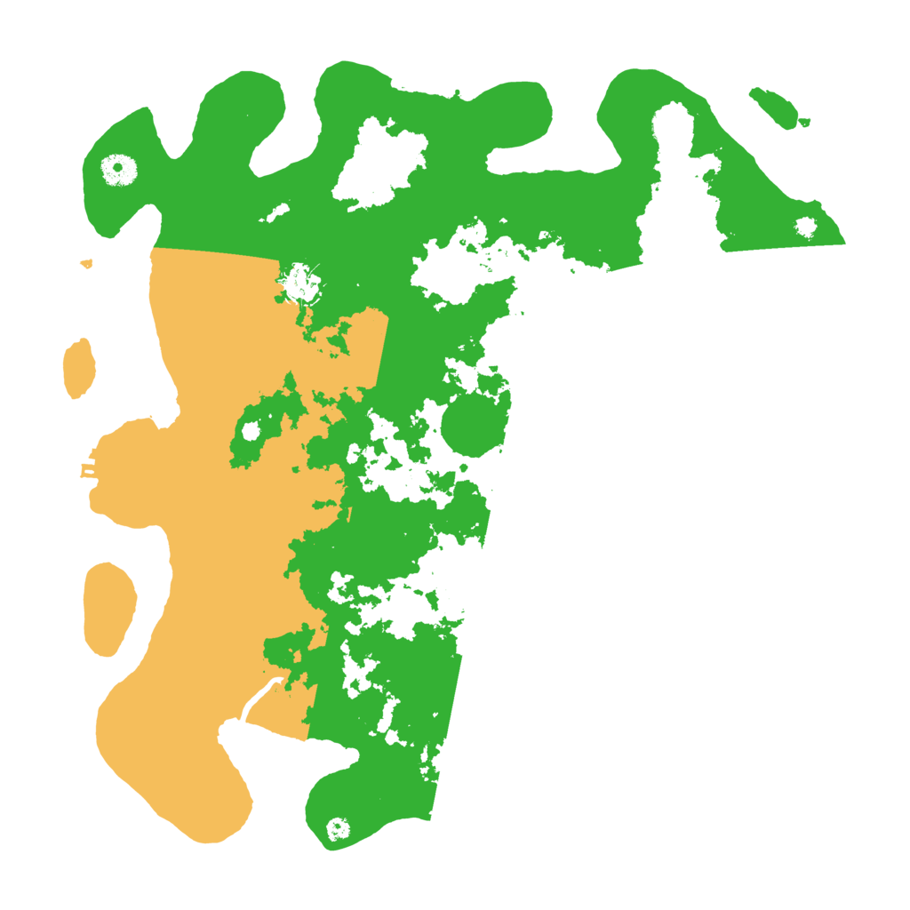 Biome Rust Map: Procedural Map, Size: 4000, Seed: 128649204