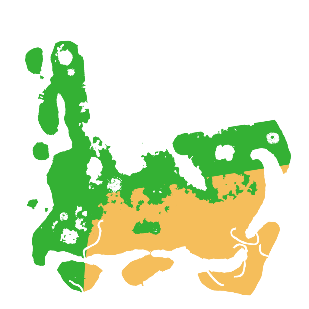 Biome Rust Map: Procedural Map, Size: 3850, Seed: 3154855