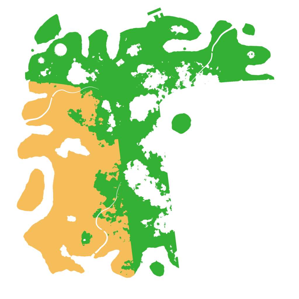 Biome Rust Map: Procedural Map, Size: 4250, Seed: 581486653