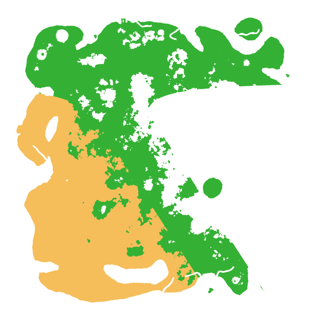 Biome Rust Map: Procedural Map, Size: 4500, Seed: 99740315