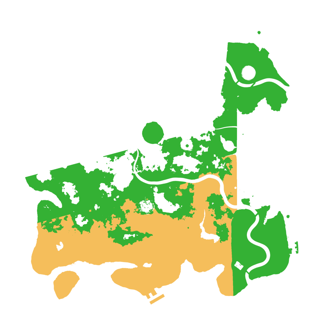 Biome Rust Map: Procedural Map, Size: 4000, Seed: 947610980