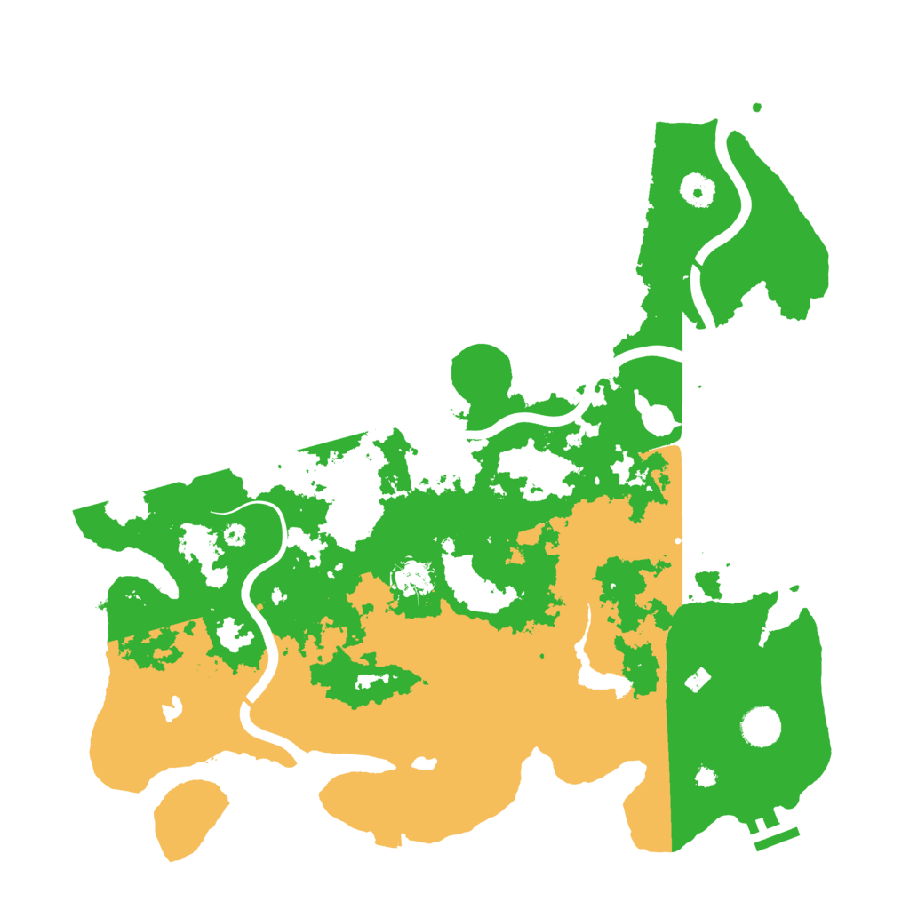 Biome Rust Map: Procedural Map, Size: 4000, Seed: 947610980