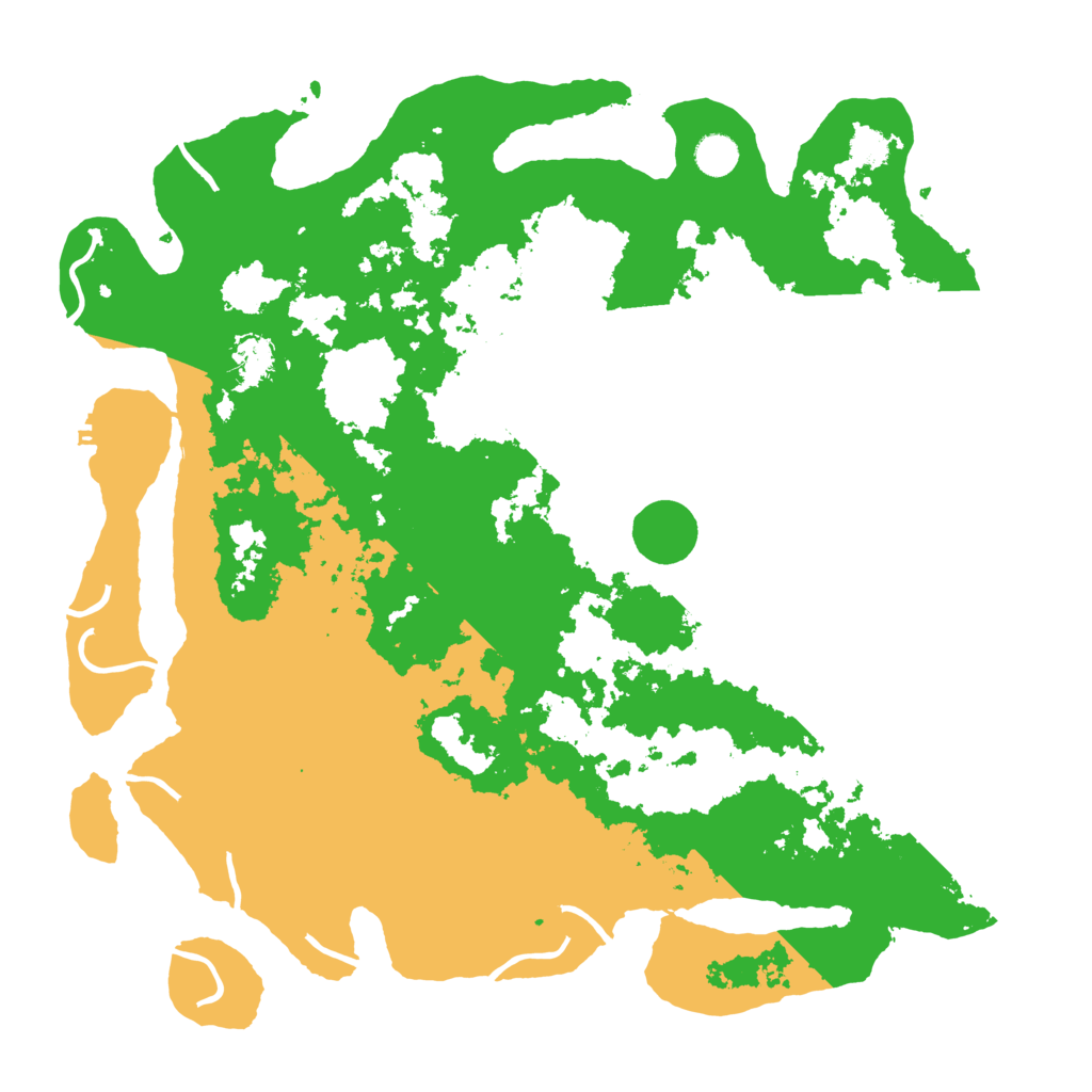 Biome Rust Map: Procedural Map, Size: 4500, Seed: 2986171