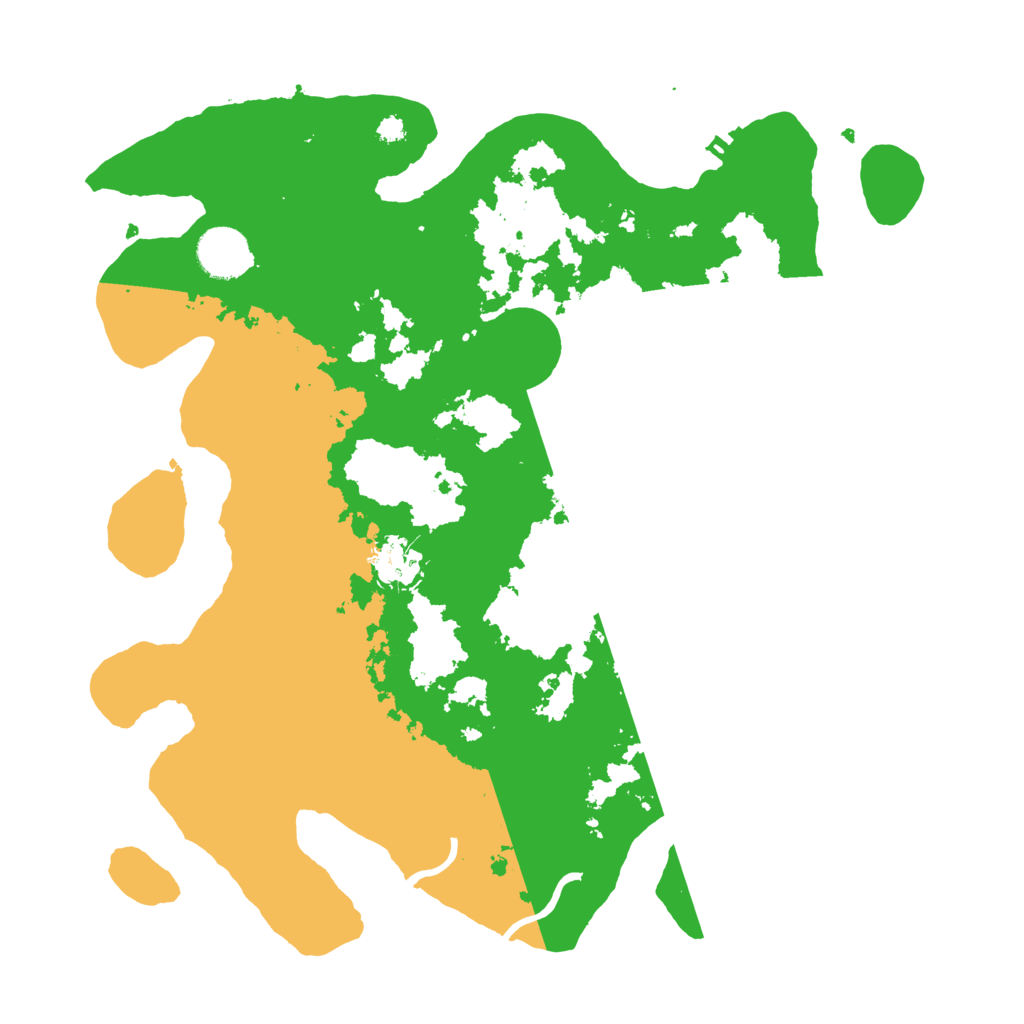 Biome Rust Map: Procedural Map, Size: 3500, Seed: 987879281