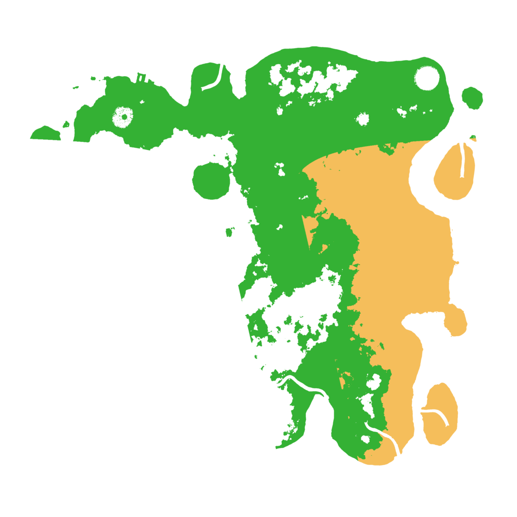 Biome Rust Map: Procedural Map, Size: 3750, Seed: 32543963