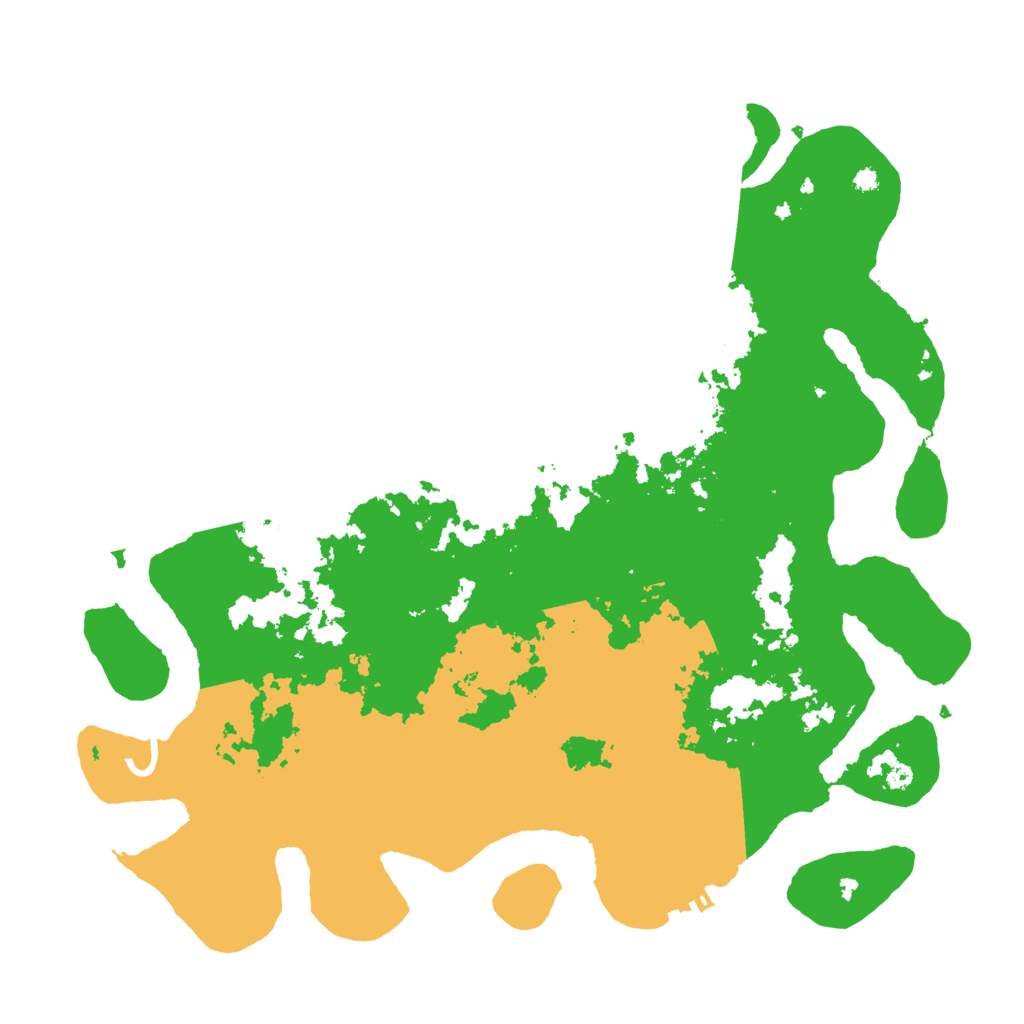 Biome Rust Map: Procedural Map, Size: 4000, Seed: 154850835