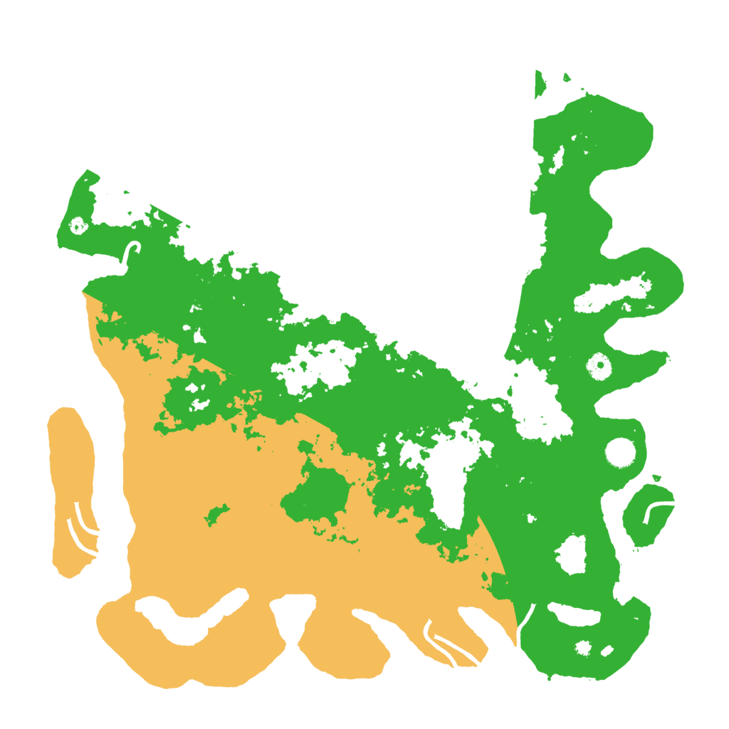 Biome Rust Map: Procedural Map, Size: 4300, Seed: 88574916