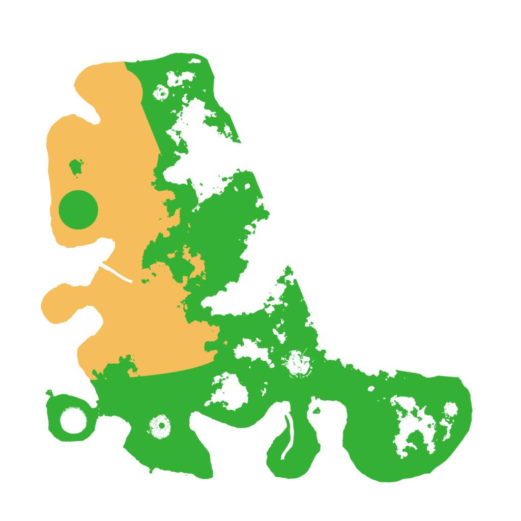 Biome Rust Map: Procedural Map, Size: 3500, Seed: 1867440399