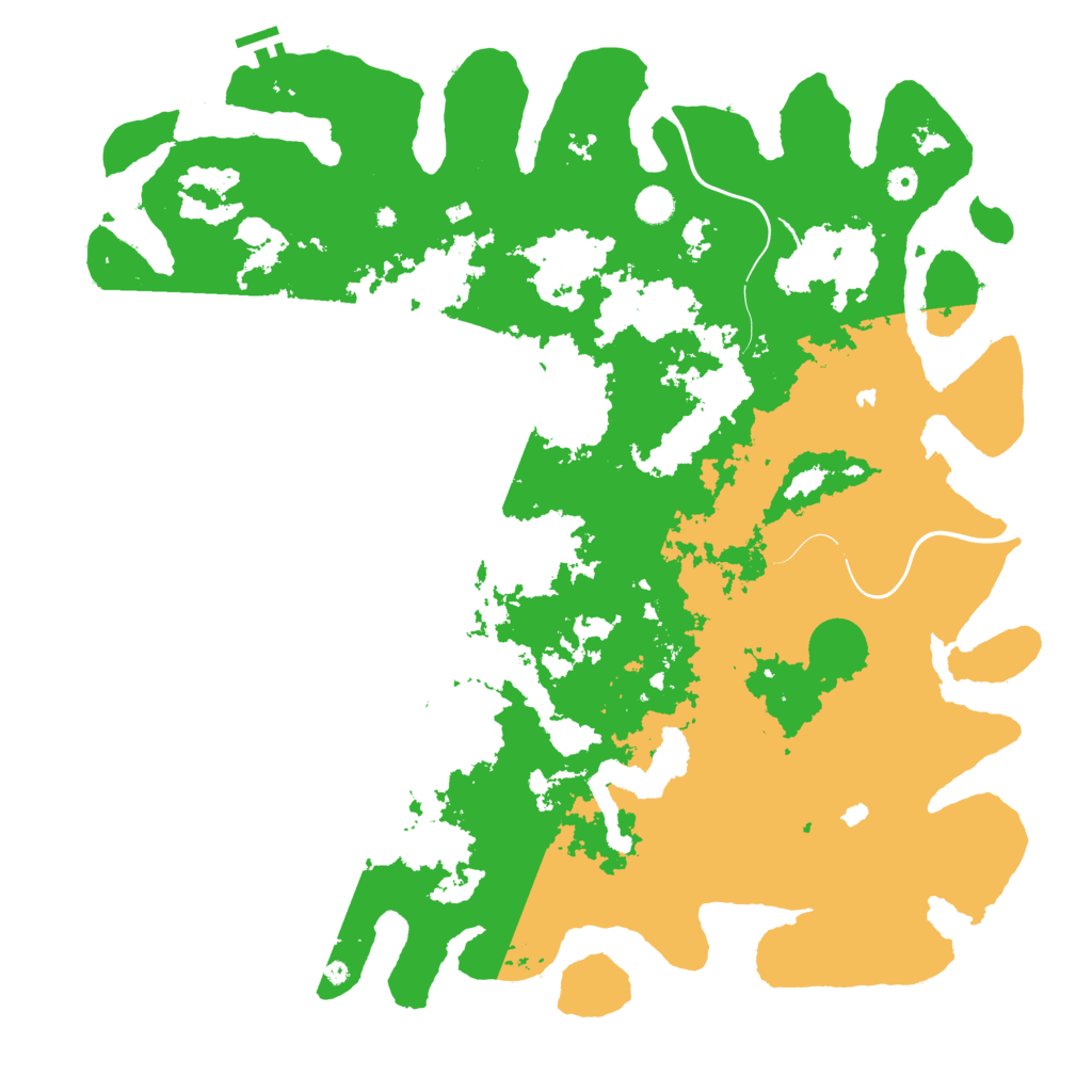 Biome Rust Map: Procedural Map, Size: 5000, Seed: 2119852623