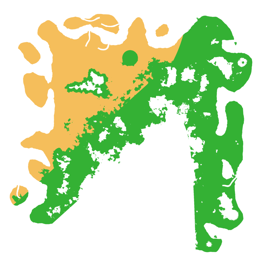 Biome Rust Map: Procedural Map, Size: 4500, Seed: 582664782
