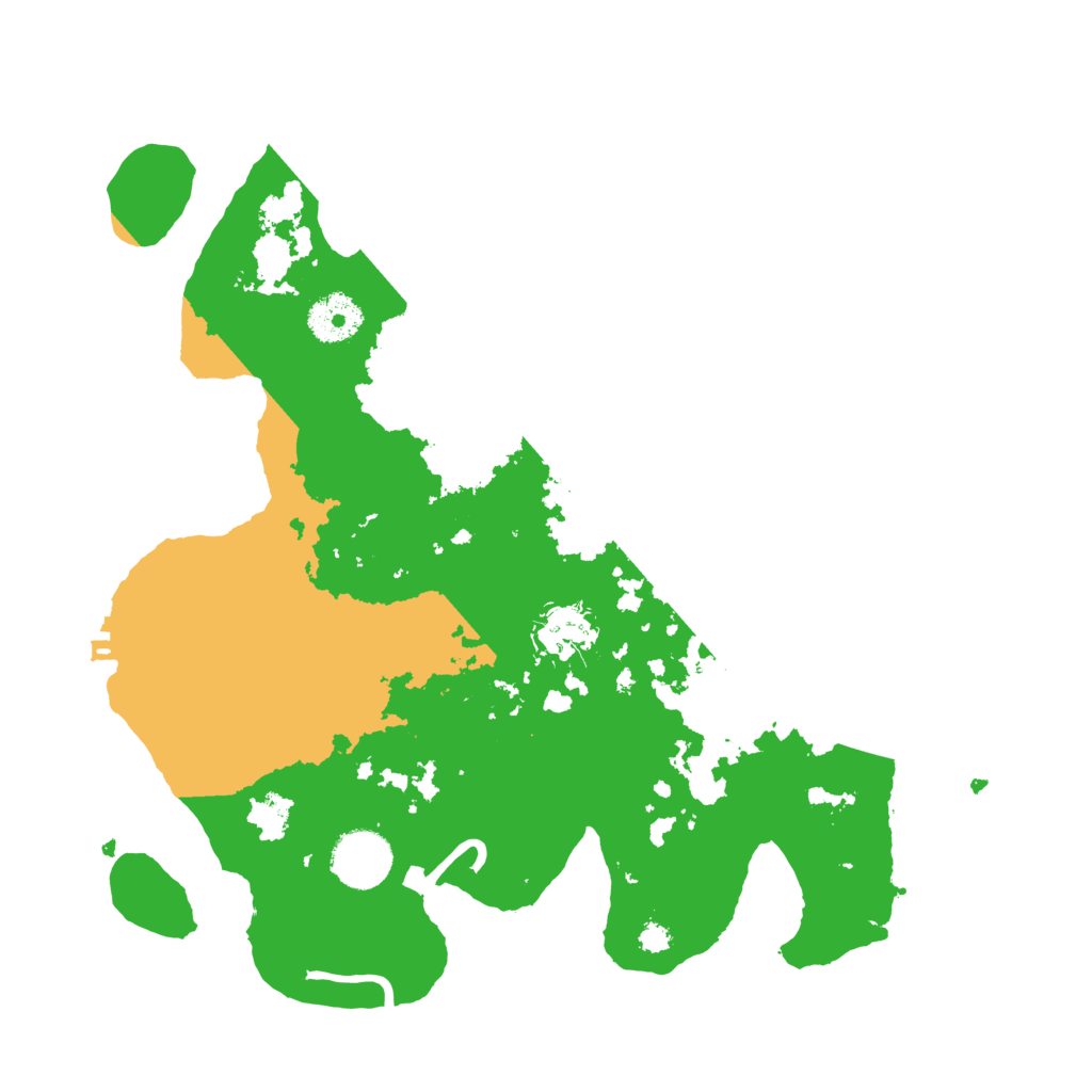 Biome Rust Map: Procedural Map, Size: 3250, Seed: 494749740
