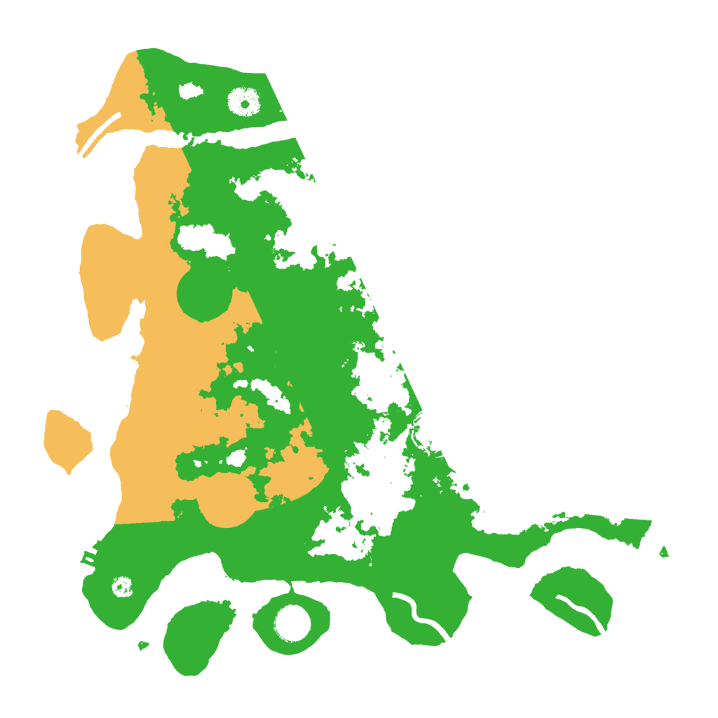 Biome Rust Map: Procedural Map, Size: 3500, Seed: 1898003673