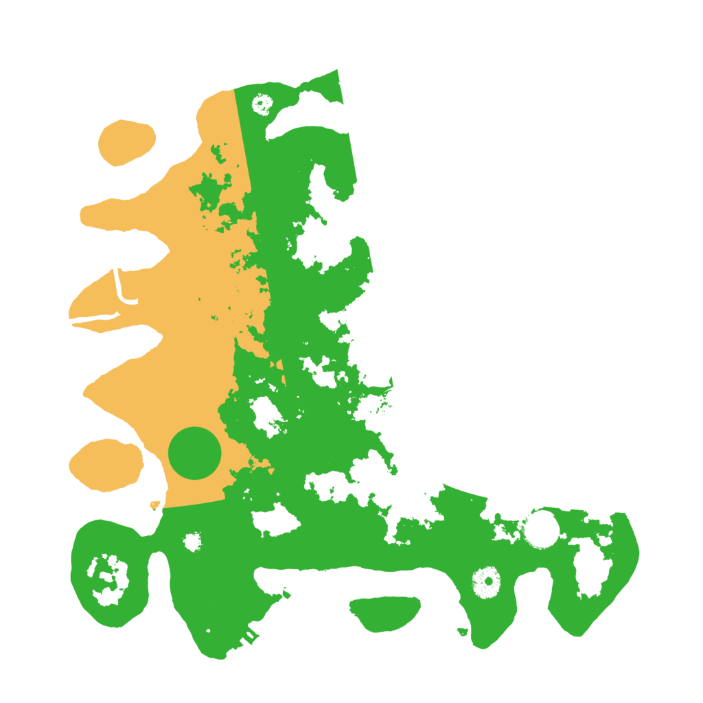 Biome Rust Map: Procedural Map, Size: 3500, Seed: 488557330