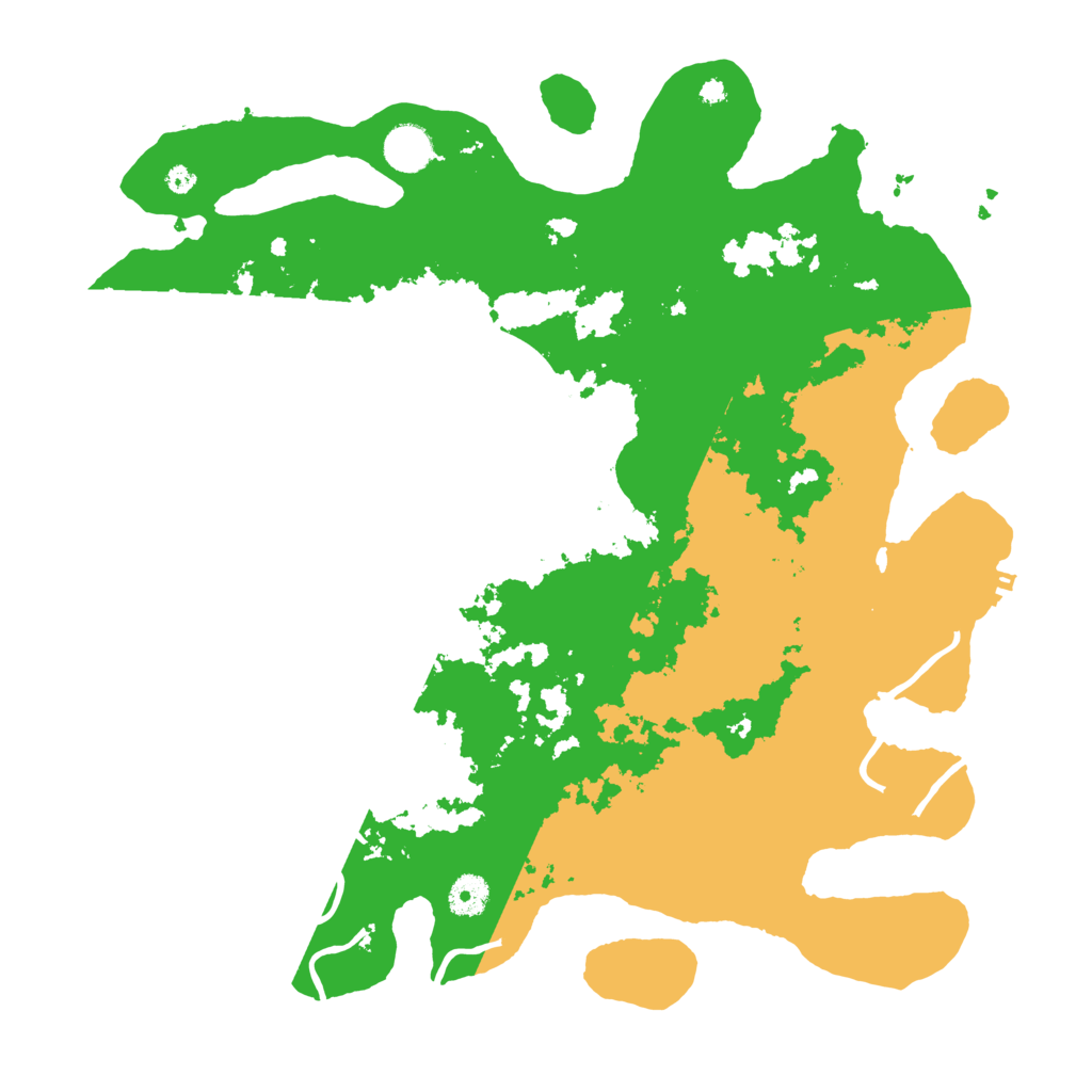 Biome Rust Map: Procedural Map, Size: 4000, Seed: 115834524