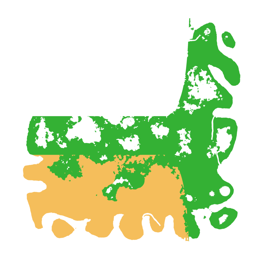 Biome Rust Map: Procedural Map, Size: 4500, Seed: 1065852317