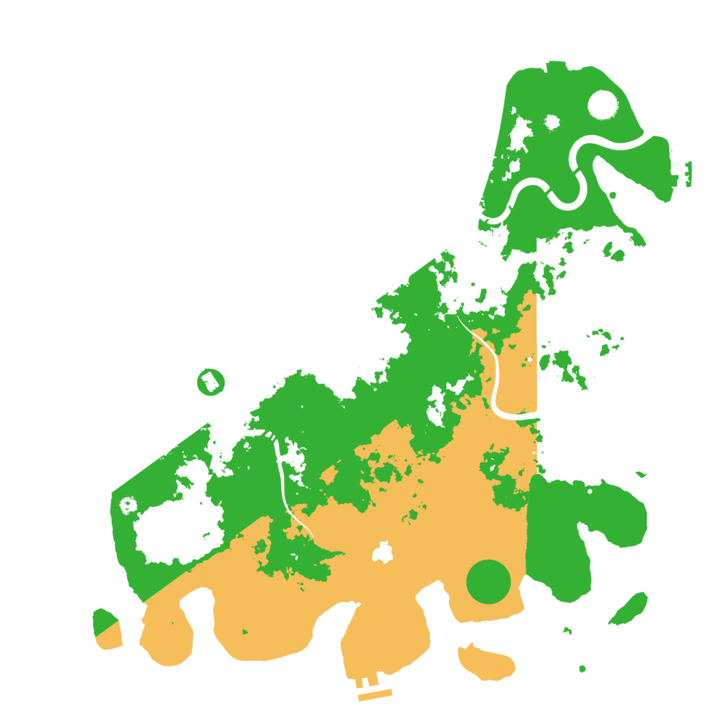 Biome Rust Map: Procedural Map, Size: 4250, Seed: 450828