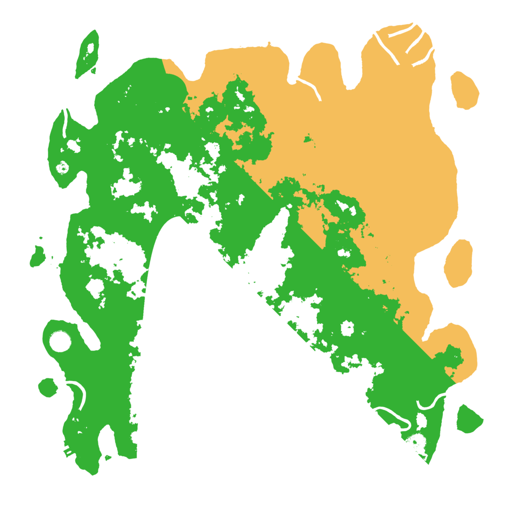 Biome Rust Map: Procedural Map, Size: 4250, Seed: 572139