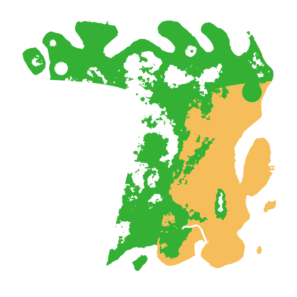 Biome Rust Map: Procedural Map, Size: 4000, Seed: 569798