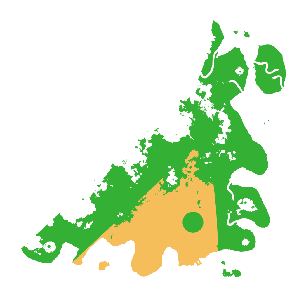 Biome Rust Map: Procedural Map, Size: 3800, Seed: 994978