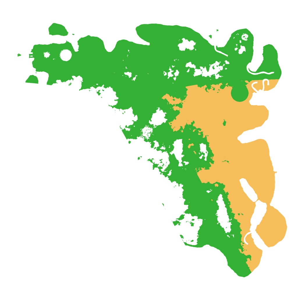 Biome Rust Map: Procedural Map, Size: 4500, Seed: 812738003