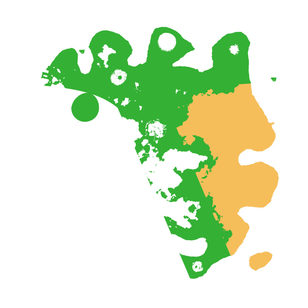 Biome Rust Map: Procedural Map, Size: 3000, Seed: 234234234