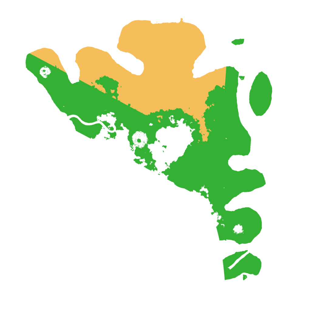 Biome Rust Map: Procedural Map, Size: 3000, Seed: 850821764