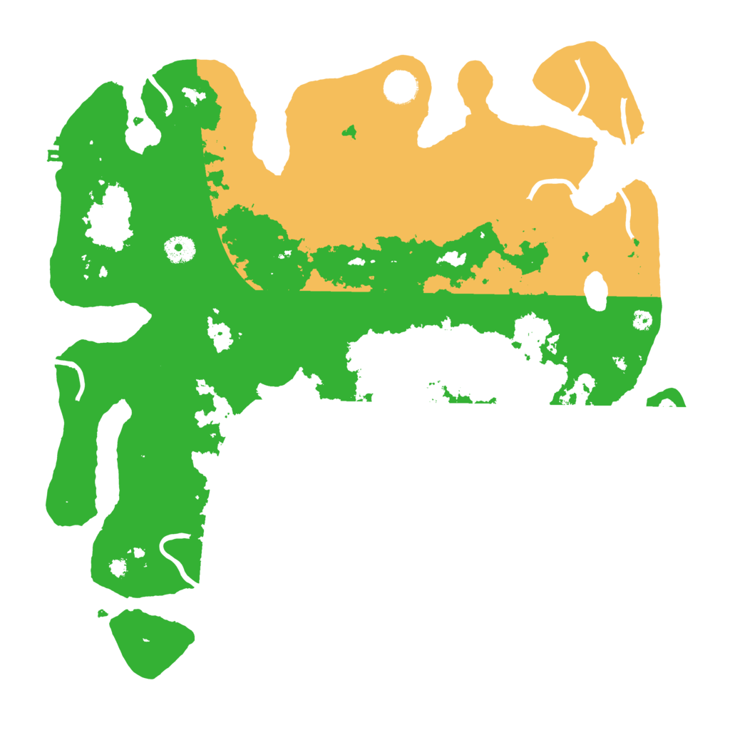 Biome Rust Map: Procedural Map, Size: 3800, Seed: 812656