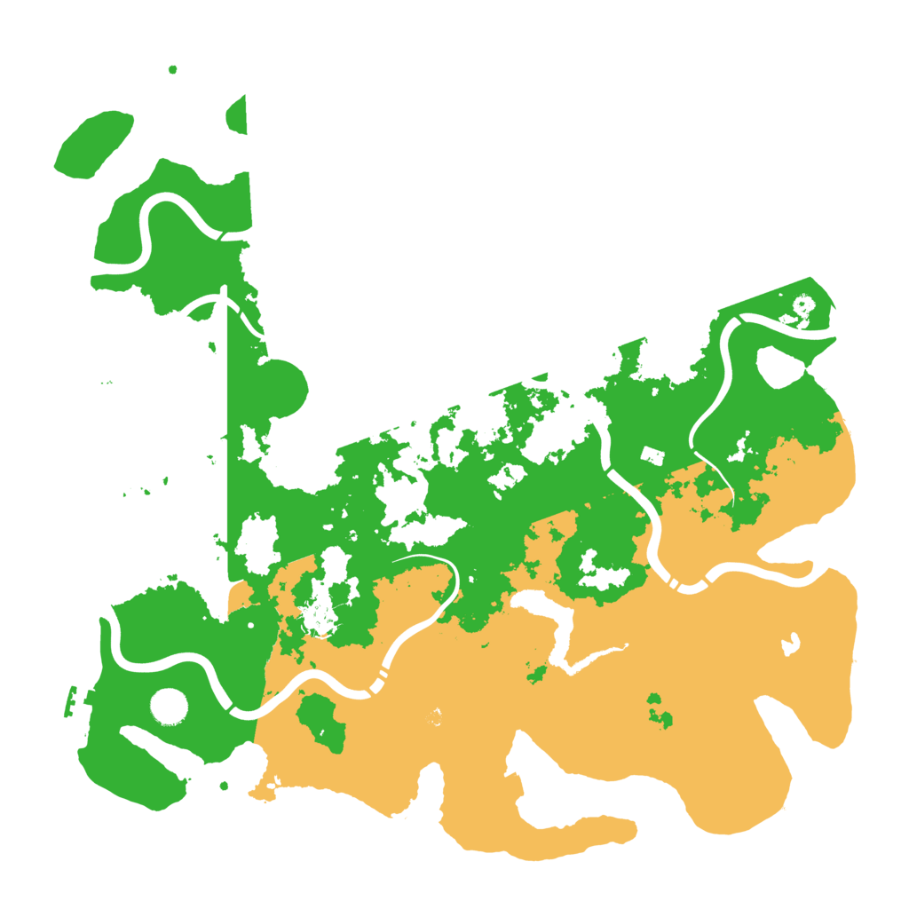 Biome Rust Map: Procedural Map, Size: 4300, Seed: 1747386912