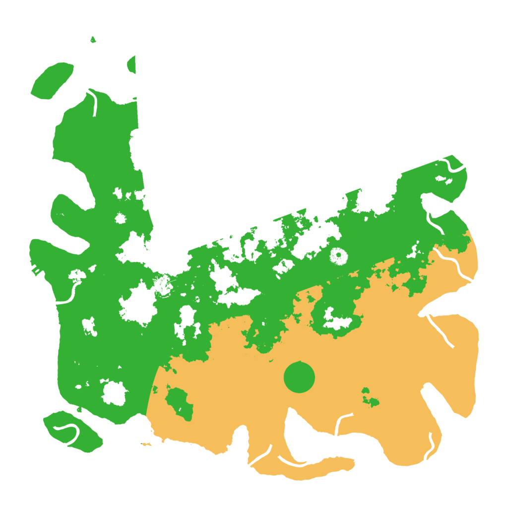 Biome Rust Map: Procedural Map, Size: 4300, Seed: 1747386912