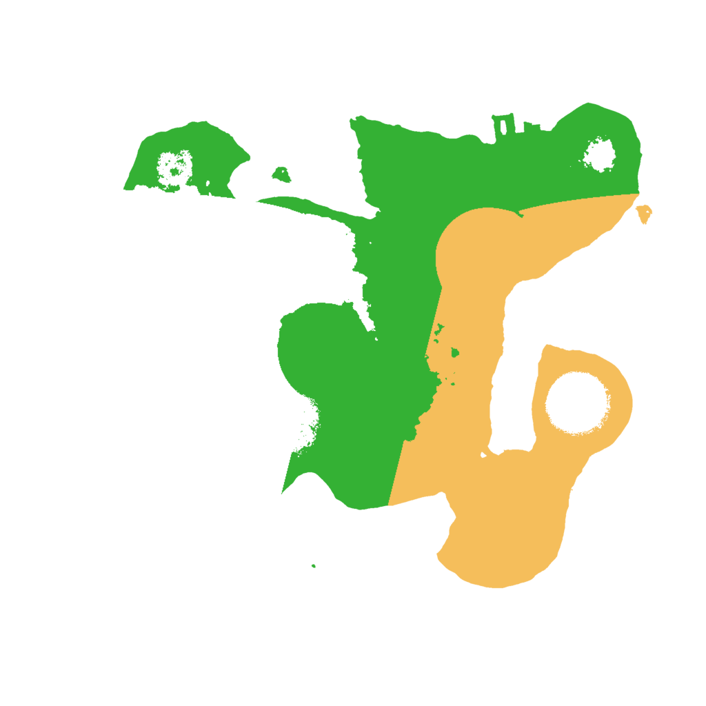 Biome Rust Map: Procedural Map, Size: 2000, Seed: 694424260