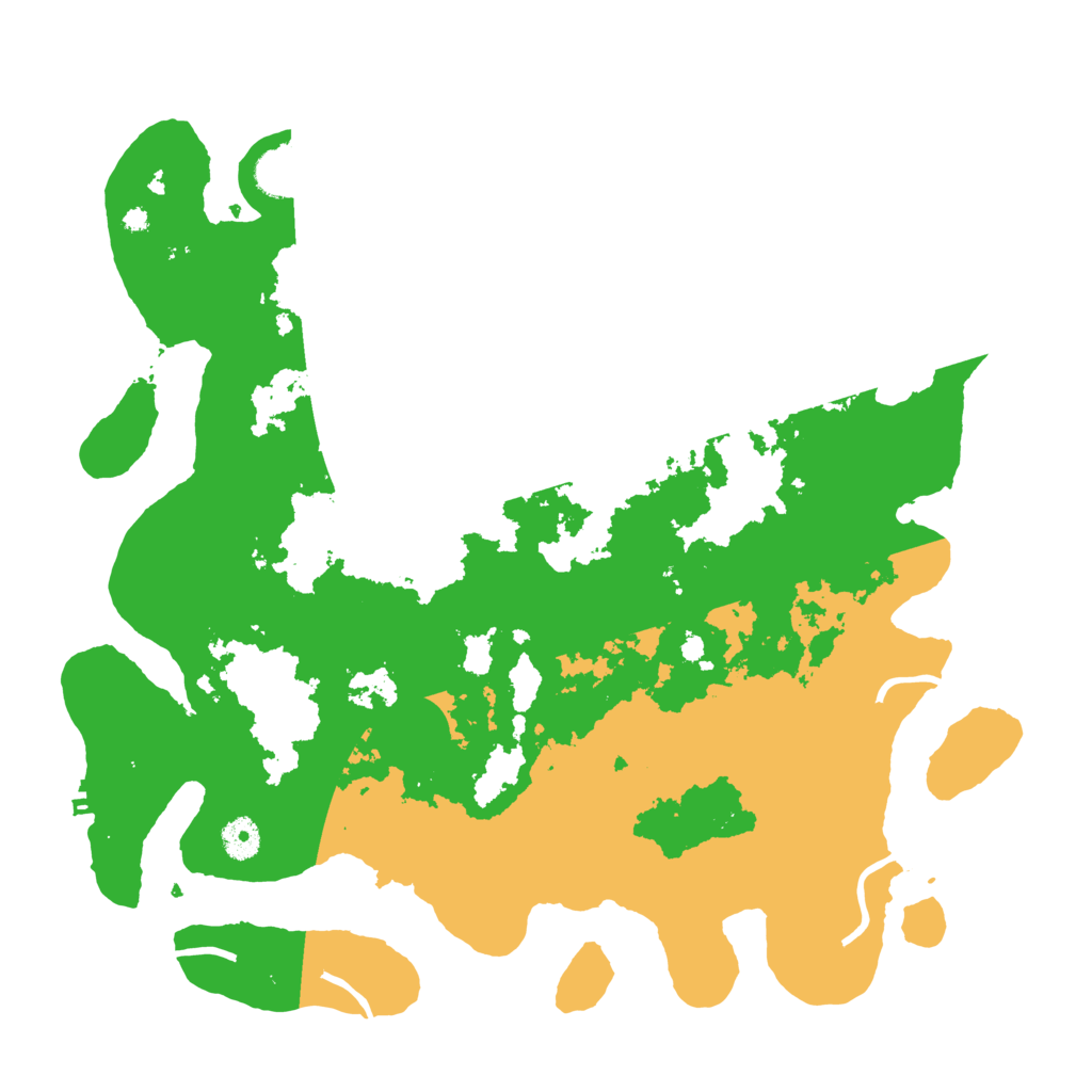 Biome Rust Map: Procedural Map, Size: 4100, Seed: 26328