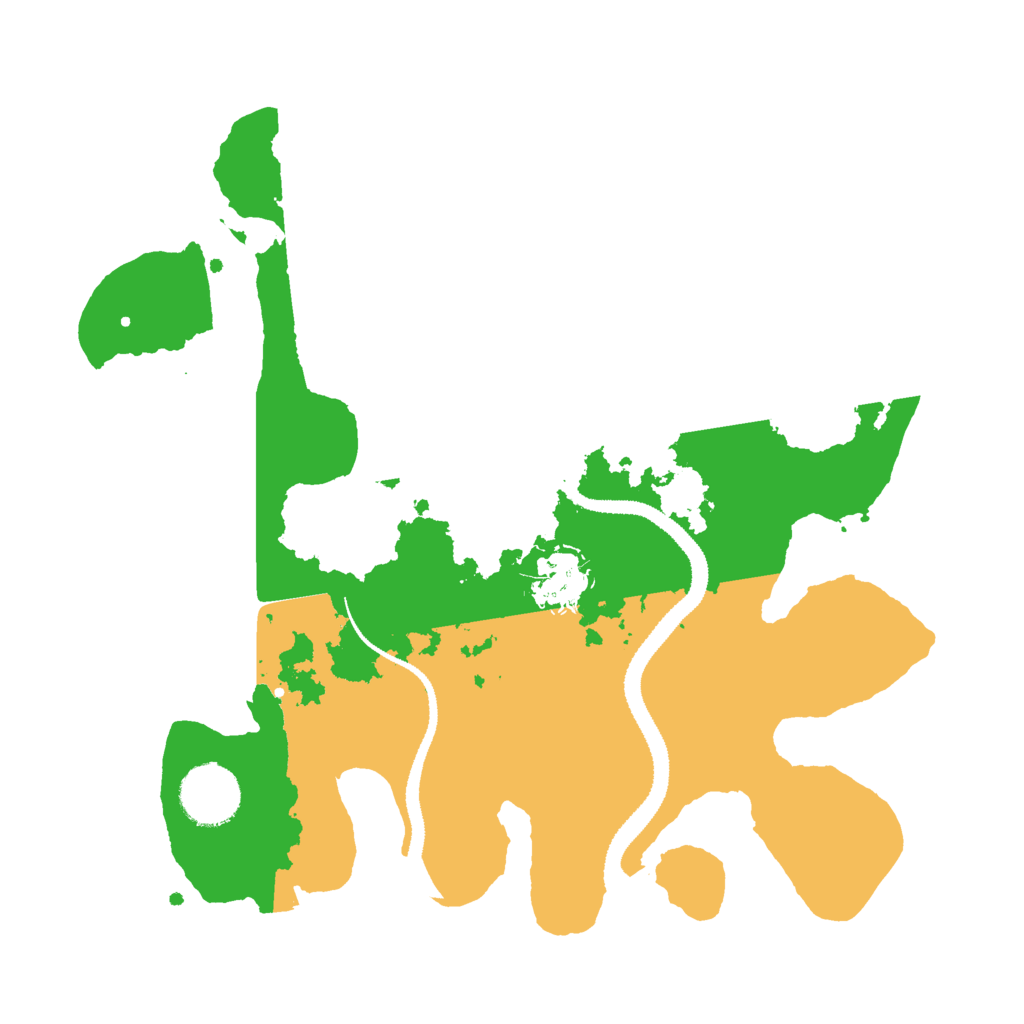 Biome Rust Map: Procedural Map, Size: 3000, Seed: 1909523047