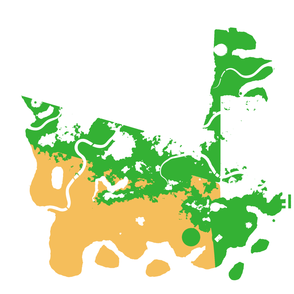 Biome Rust Map: Procedural Map, Size: 4250, Seed: 754454471