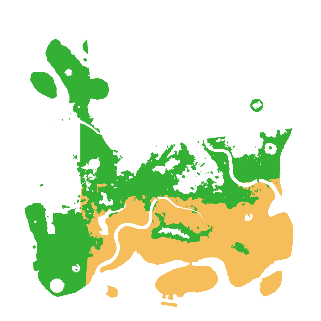 Biome Rust Map: Procedural Map, Size: 4000, Seed: 2112792407