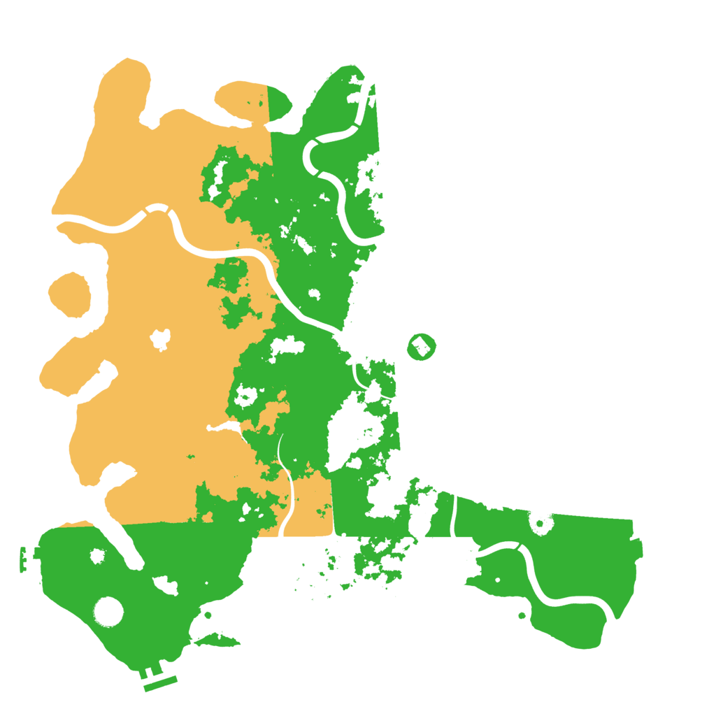 Biome Rust Map: Procedural Map, Size: 4250, Seed: 2147483399