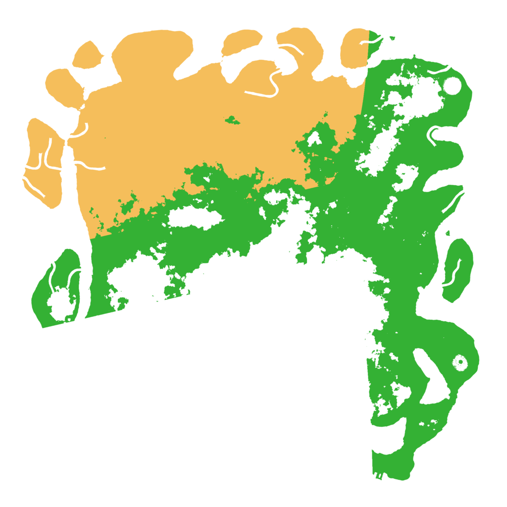Biome Rust Map: Procedural Map, Size: 5000, Seed: 20221103